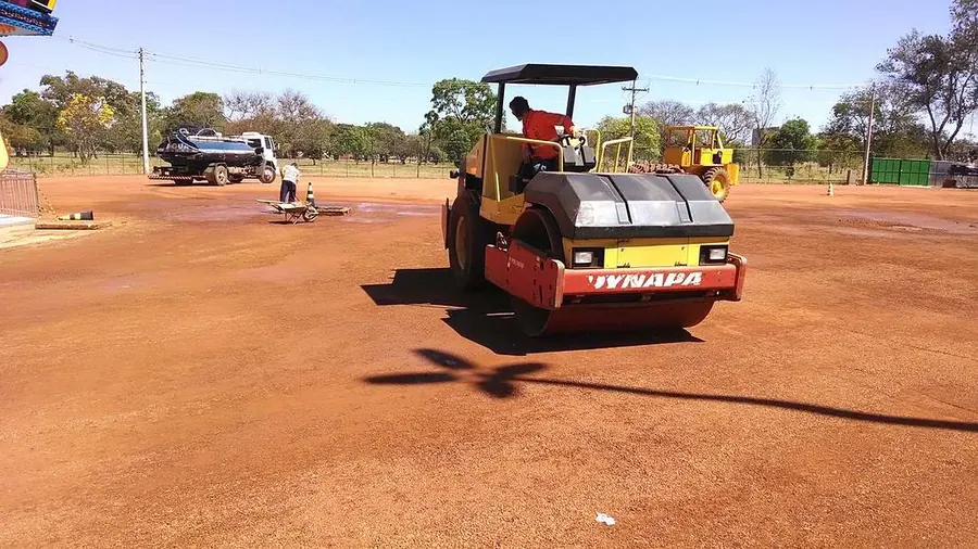 Rolo compactador liso